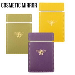 Cosmetic Mirror with Bee Imprint